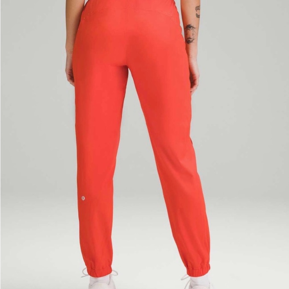 Lululemon Adapted State Airflow High Rise Jogger Solar Orange Size 6